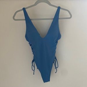 Aerie super plunge one piece swimsuit